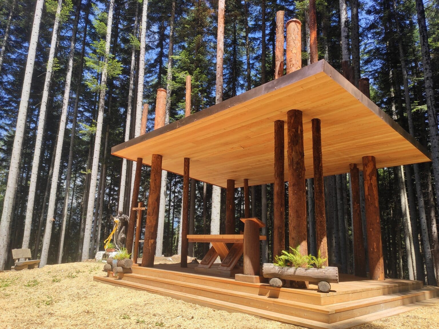 Open-air sanctuary (Lorenzago) - Chalet Cridola